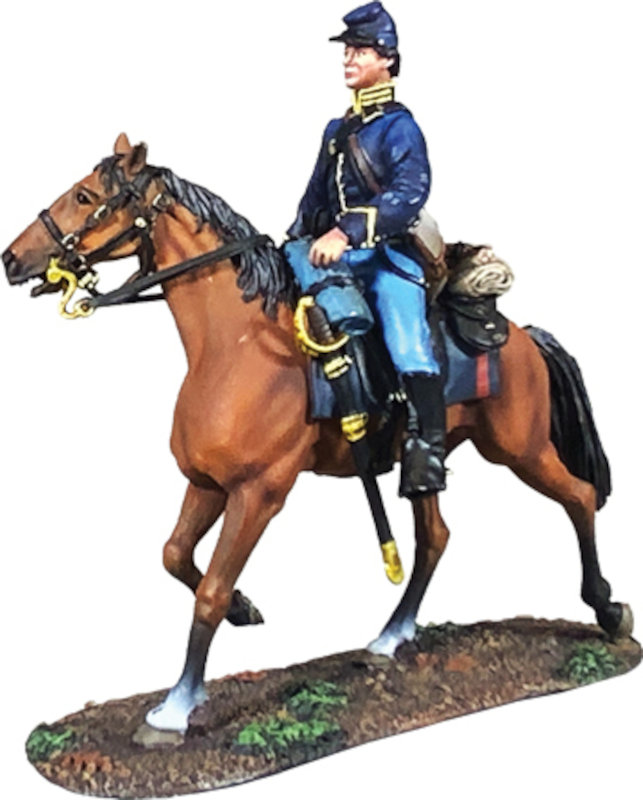 Art of War Union Cavalry Trooper at the Trot, No.1